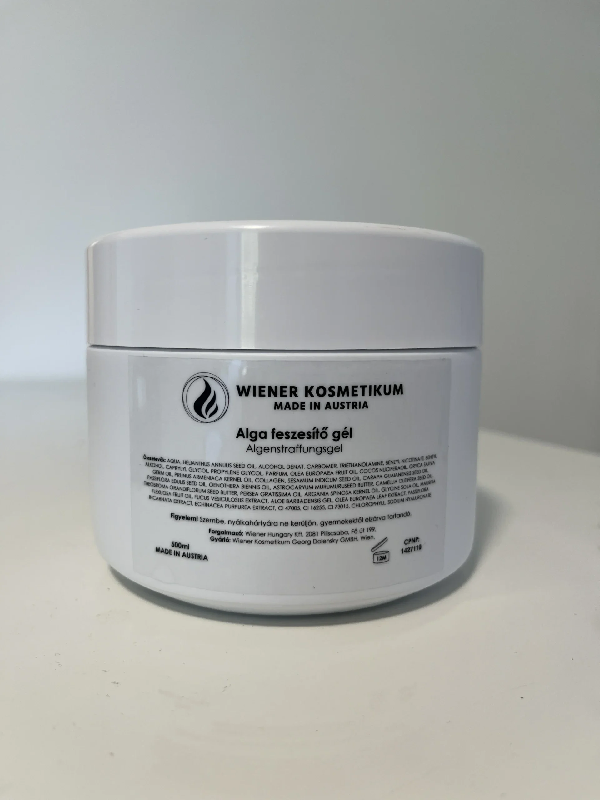 Alga feszesítő gél (Algenstraffungsgel)