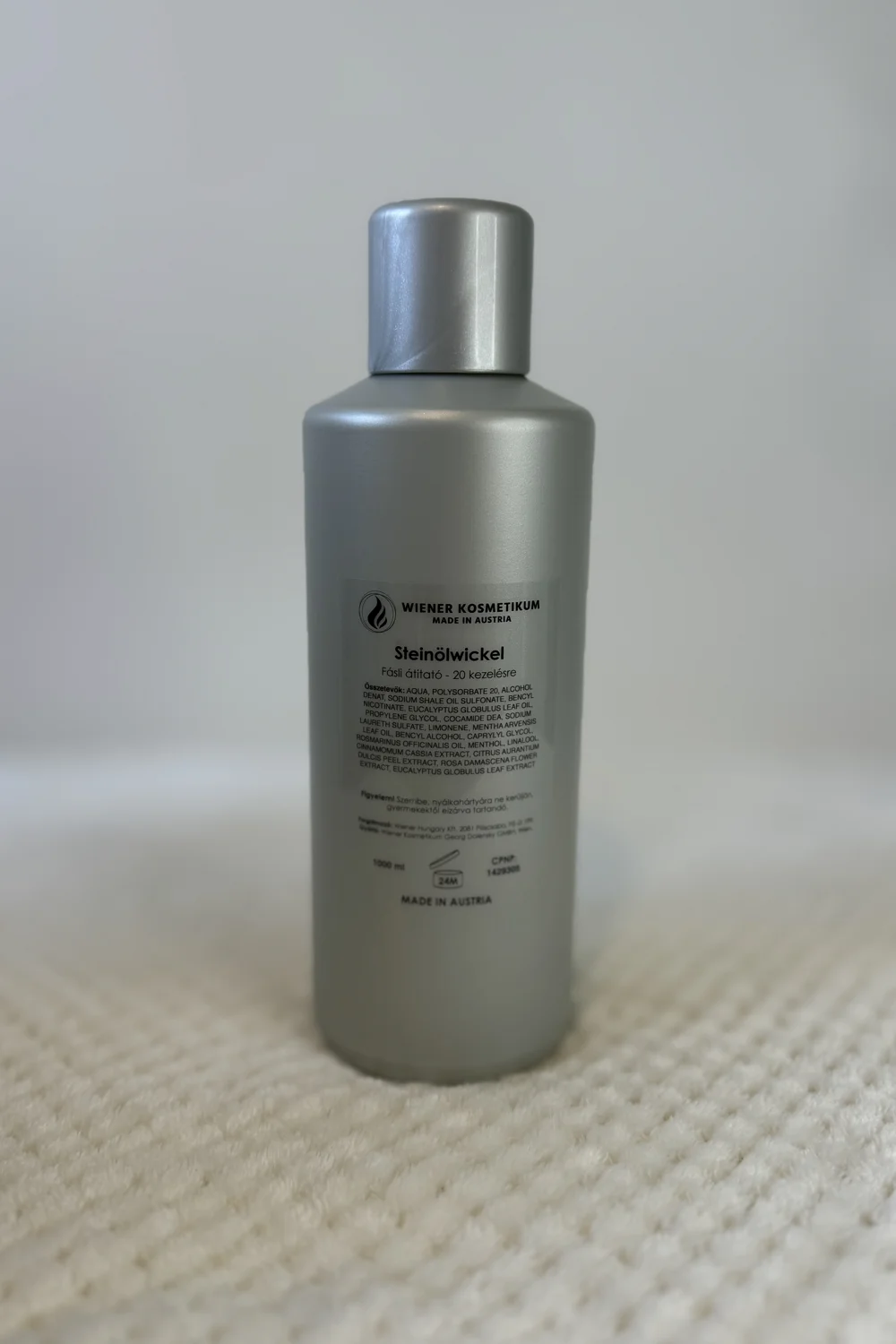 Steinölwickel - Kőolaj pakolás