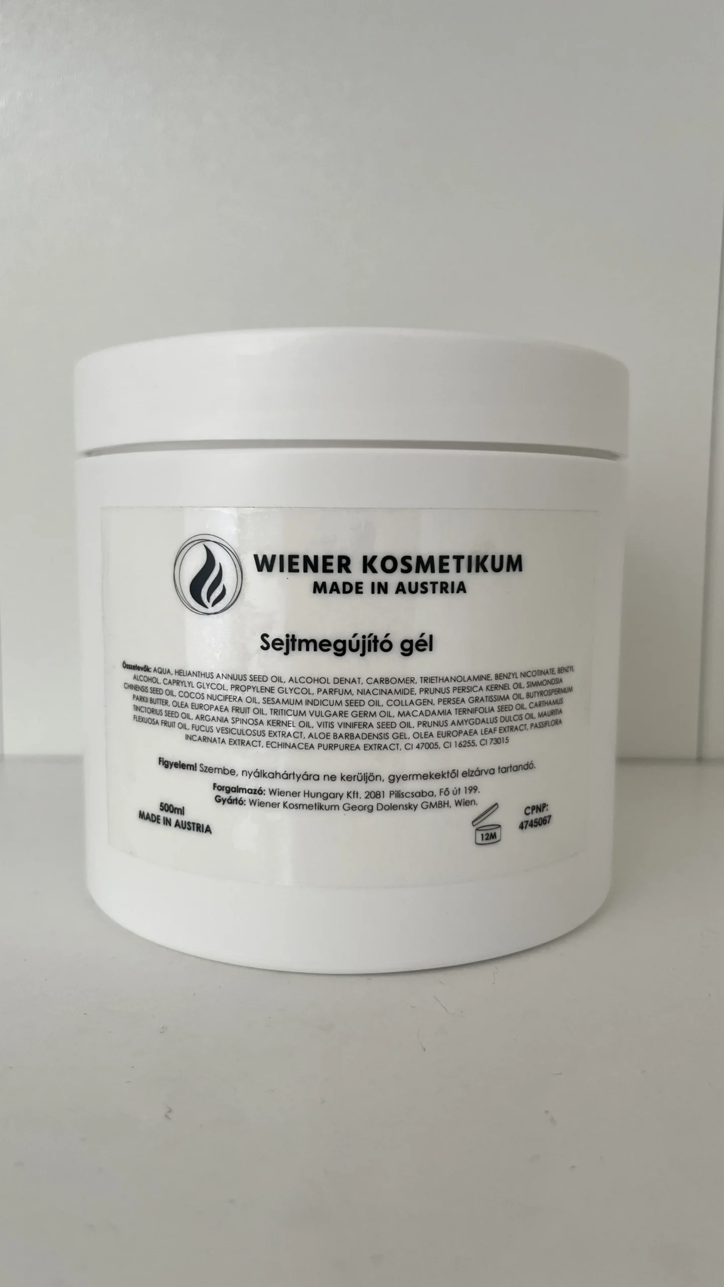 Sejtmegújító gél